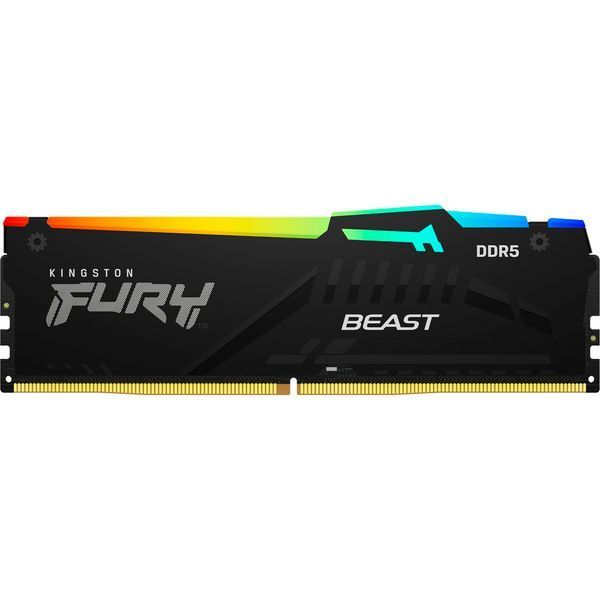 Kingston FURY 64 GB DDR5 5600 MHz Beast Black RGB EXPO (KF556C36BBEA-64) 646151 фото