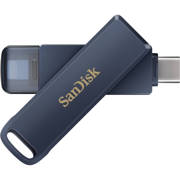 SanDisk 128 GB Phone Drive Lightning/USB-C3.2 Metallic Sky (SDIXD0N-128G-GN6NE) 276160 фото