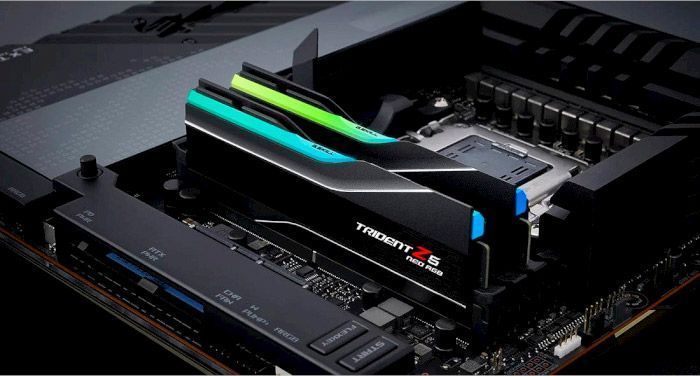 G.Skill 32 GB (2x16GB) DDR5 6000 MHz Trident Z5 Neo RGB (F5-6000J3038F16GX2-TZ5NR) 406843 фото