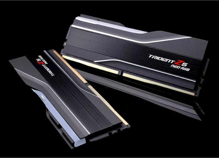 G.Skill 32 GB (2x16GB) DDR5 6000 MHz Trident Z5 Neo RGB (F5-6000J3038F16GX2-TZ5NR) 406843 фото