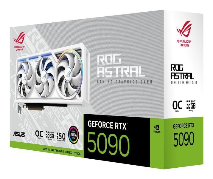 Відеокарта Asus ROG Astral GeForce RTX 5090 BTF (ROG-ASTRAL-RTX5090-32G-BTF-GAMING) 521776 фото