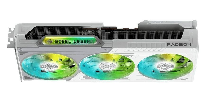 Відеокарта ASRock Radeon RX 9060 XT Steel Legend OC (RX9060XT SL 16GO) 496746 фото