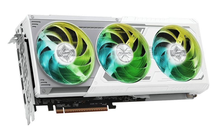 Відеокарта ASRock Radeon RX 9060 XT Steel Legend OC (RX9060XT SL 16GO) 496746 фото