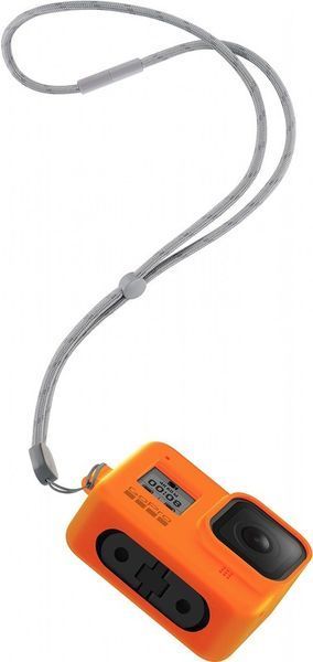 GoPro HERO8 Sleeve + Lanyard Hyper Orange (AJSST-004) 283727 фото