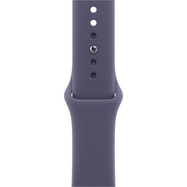 Apple Watch Series 11 GPS 42mm Silver Aluminum Case with Purple Fog Sport Band - S/M (MEU64) MEU64 фото