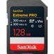 SanDisk 128 GB SDXC Extreme Pro UHS-II U3 V90 Class 10 (SDSDXDM-128G-GN4IN) 591461 фото 1