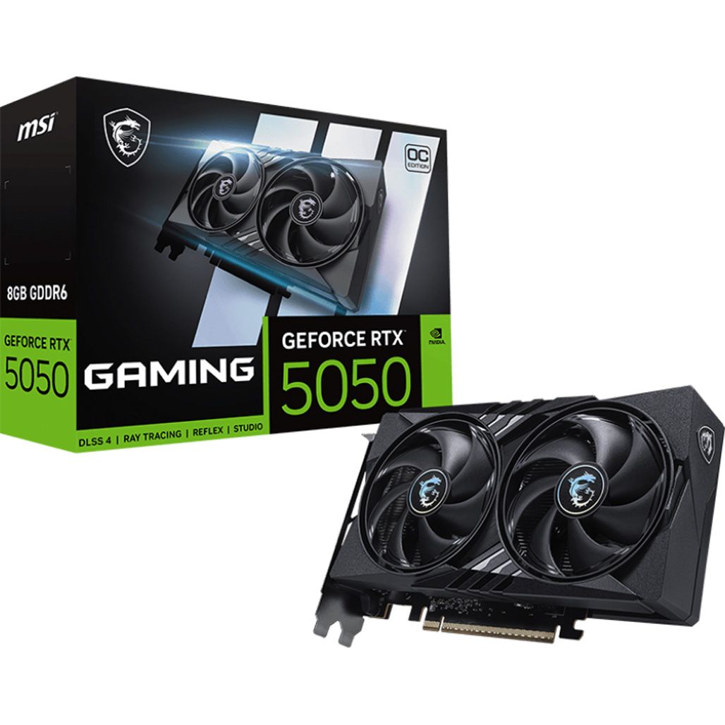 Видеокарта MSI GeForce RTX 5050 GAMING OC (RTX 5050 8G GAMING OC)