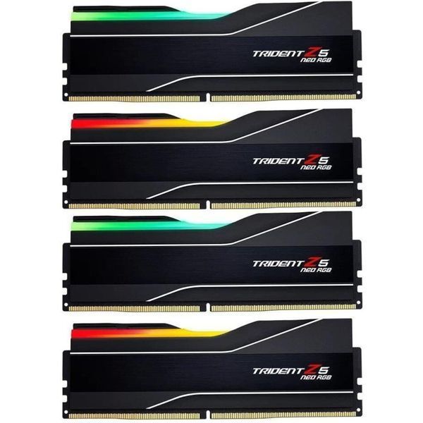 G.Skill 256 GB (4x64GB) DDR5 6000 MHz Trident Z5 Neo RGB (F5-6000J3644D64GX4-TZ5NR) 455528 фото