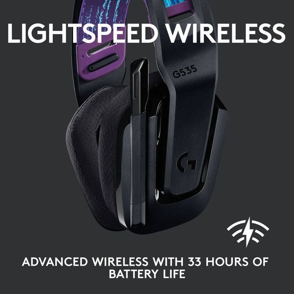 Logitech G535 Lightspeed Wireless Black (981-000972) 408970 фото