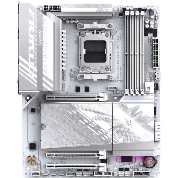 GIGABYTE B850 AORUS ELITE WIFI7 ICE (4719331866099) 207187 фото