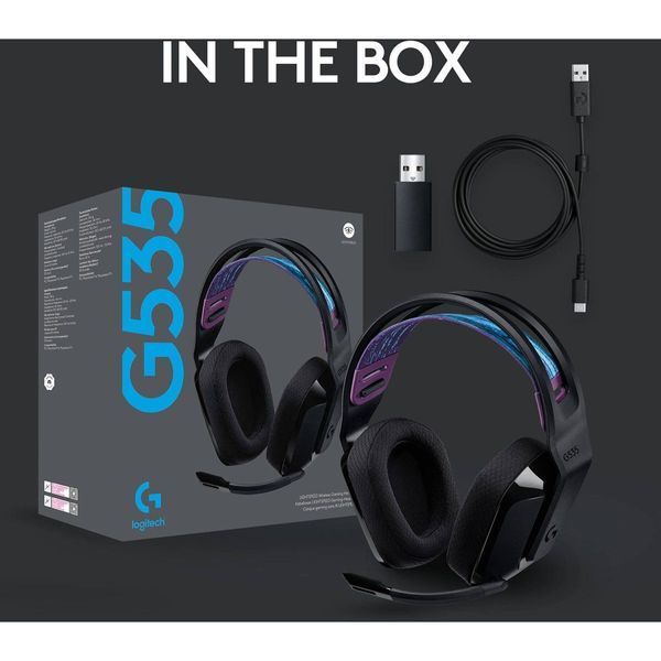 Logitech G535 Lightspeed Wireless Black (981-000972) 408970 фото