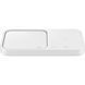 Samsung Wireless Charger Duo EP-P5400 with TA White (EP-P5400TWRG) 257409 фото 1