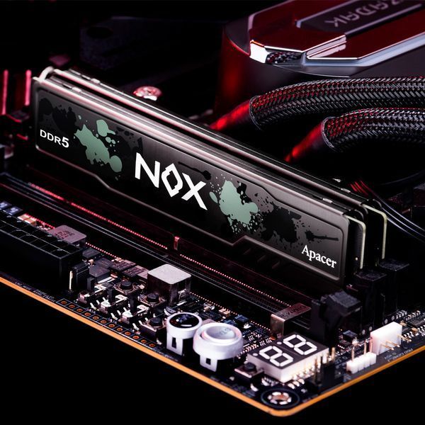 Apacer 32 GB (2x16GB) DDR5 5600 MHz Nox Black (AH5U32G56C522MBAA-2) 205494 фото