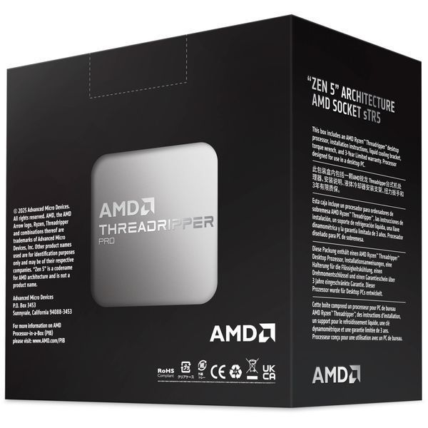 AMD Ryzen Threadripper PRO 9965WX (100-100000724WOF) 596091 фото