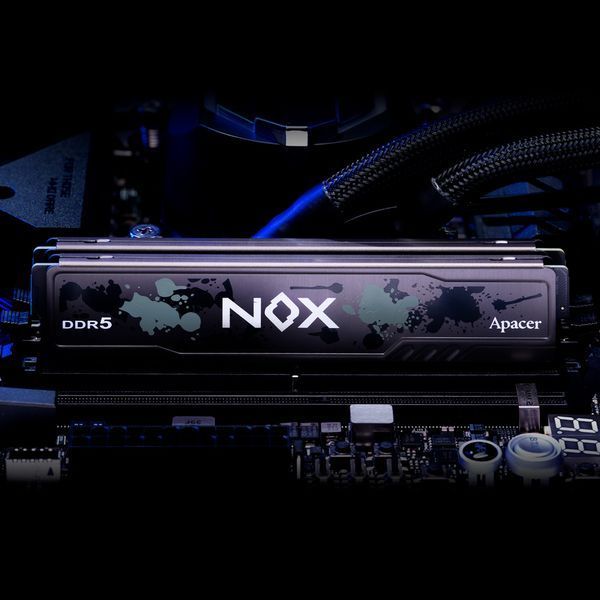 Apacer 32 GB (2x16GB) DDR5 5600 MHz Nox Black (AH5U32G56C522MBAA-2) 205494 фото