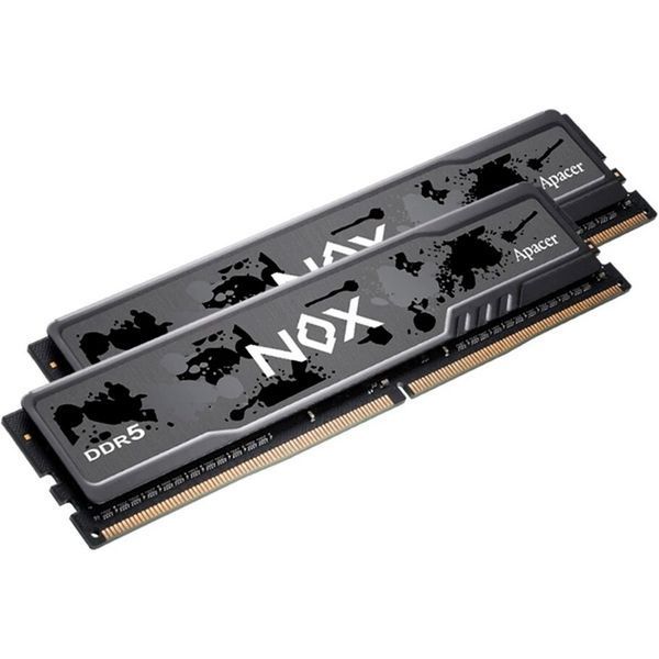 Apacer 32 GB (2x16GB) DDR5 5600 MHz Nox Black (AH5U32G56C522MBAA-2) 205494 фото