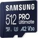 Samsung 512 GB PRO Ultimate microSD card (MB-MY512SA) 478063 фото 6