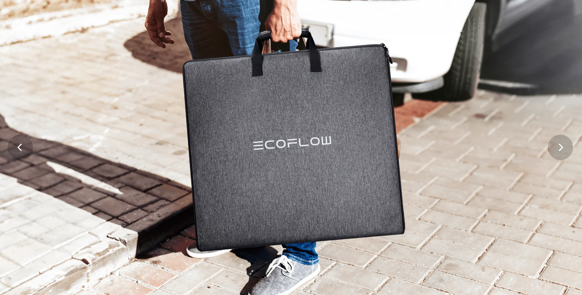 EcoFlow 220W NextGen Bifacial   портативность